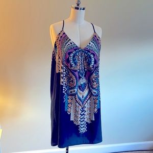 Navy Racerback dress